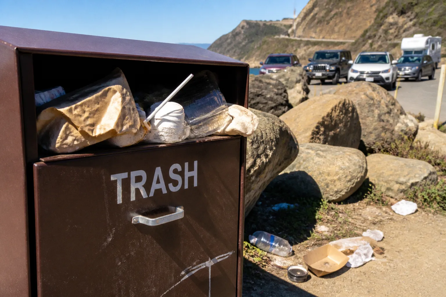Big Sur: Wenn der Massentourismus die kalifornische Küste an ihre Grenzen treibt