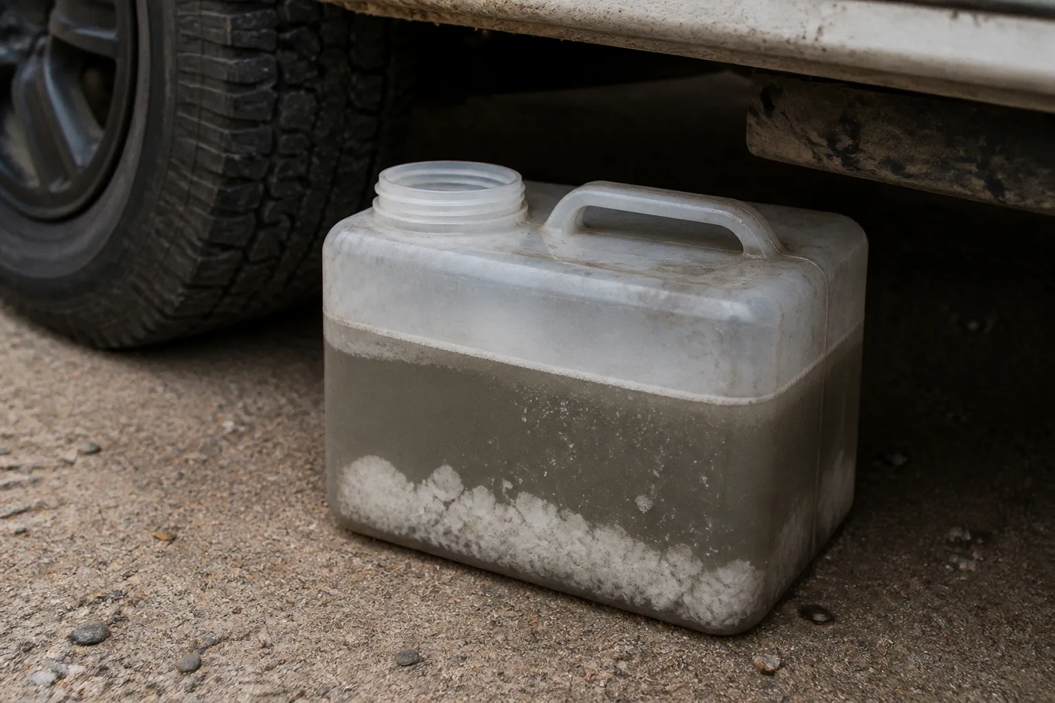 Grauwassertank stinkt im Camper: Ein Löffel Natron hilft