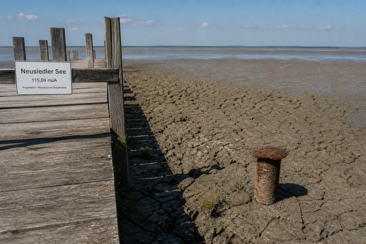 Neusiedler See: Pegelstand-Check in einer Minute