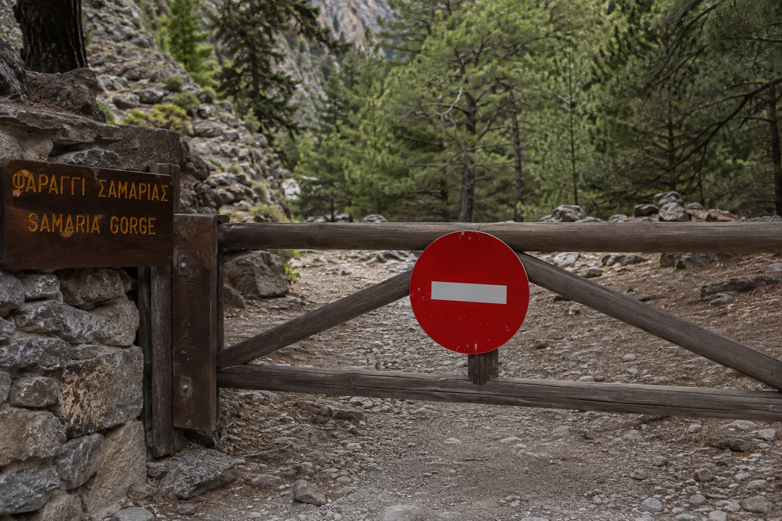 Waldbrandgefahr auf Kreta: Beliebte Wanderziele wie die Samaria-Schlucht gesperrt
