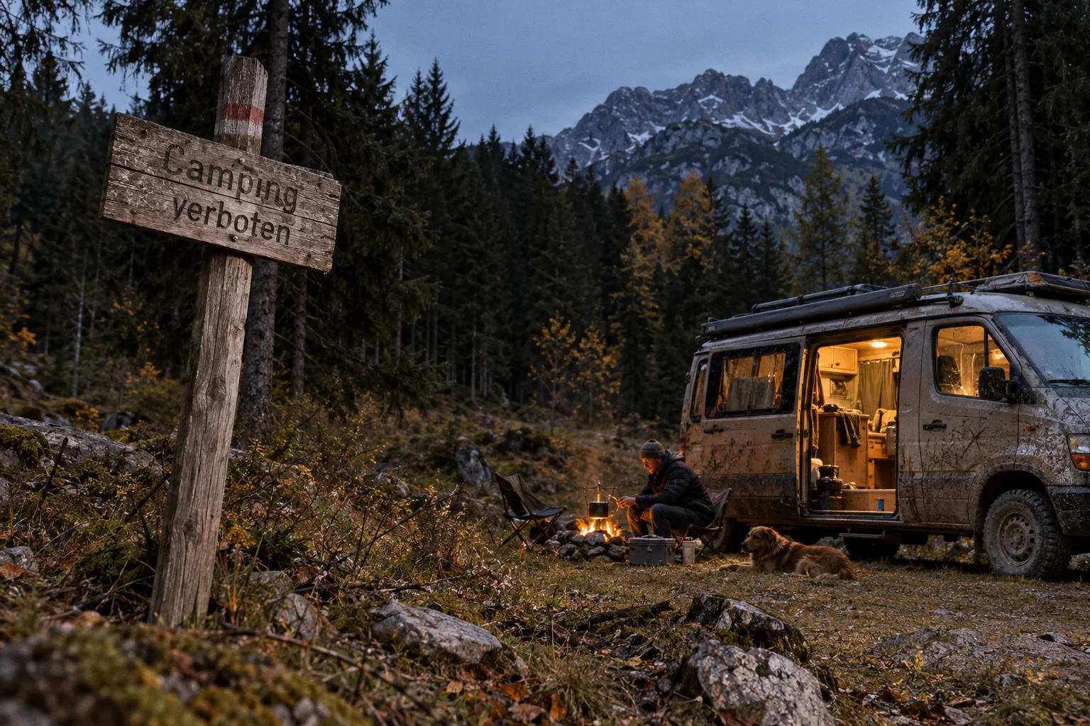 Wildcampen in Südtirol: Warum die Behörden jetzt verstärkt durchgreifen
